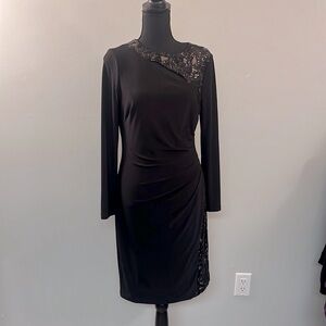 Lauren‎ Ralph Lauren Black Dress